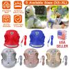 Pet Mesh Harness Dog Leash Set Reflective Chest Strap Adjustable Puppy Vest For Puppies Breeds Dogs Cats Walking Outdoor