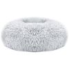 Pet Dog Bed Soft Warm Fleece Puppy Cat Bed Dog Cozy Nest Sofa Bed Cushion For S/M Dog