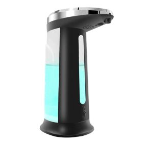 Automatic Soap Dispenser 16.9OZ Anti-slip Sensor Refillable Hand Gel Desktop Dispenser 2 Drop Volume Adjustment (Option: Black)