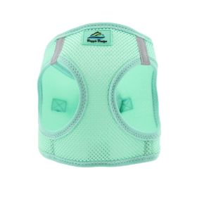 American River Solid Ultra Choke Free Dog Harness (Color: Teal, size: L)