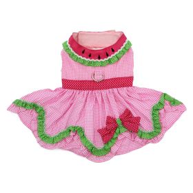 Watermelon Dog Harness Dress by Doggie Design (size: XLarge)